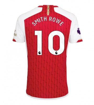 Lacne Muži Futbalové dres Arsenal Emile Smith Rowe #10 2023-24 Krátky Rukáv - Domáci
